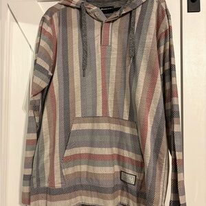 Hooey Multicolor Chevron Hoodie
